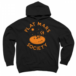 flat mars society hoodie